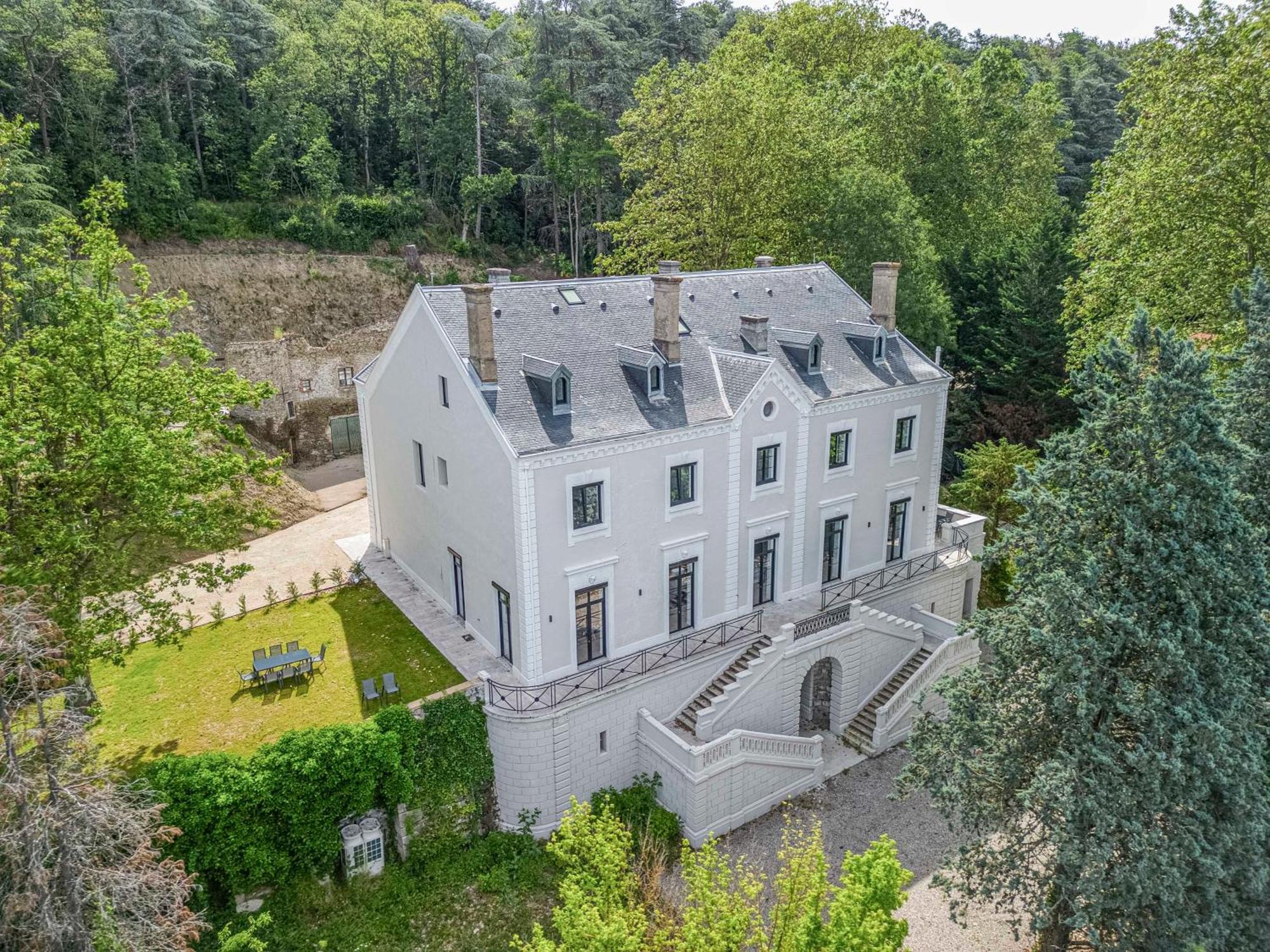 1 - Grand Appartement Spacieux Dans Un Chateau Du 17Eme Siecle, A 15Min De Lyon Vourles Luaran gambar